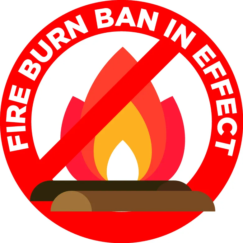 burn ban in effect