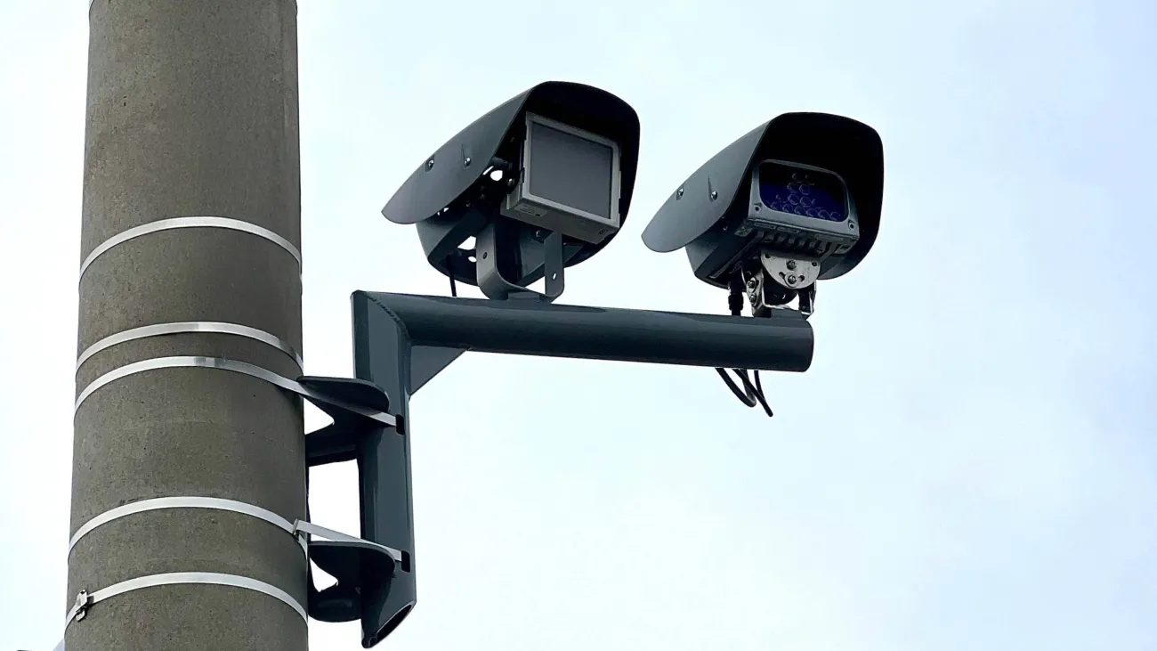 Image displays the City of Vaughan's automated speed enforcement cameras