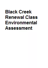 Black Creek Renewal Class EA
