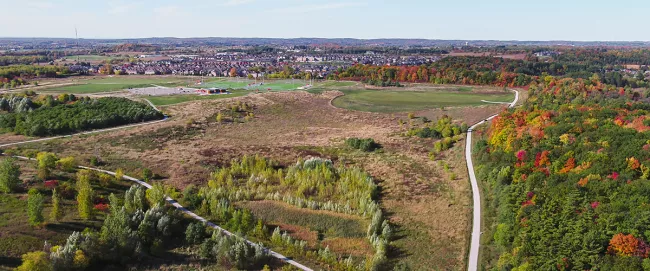 Aerial view of NMRP site