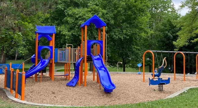 Photo of a playground