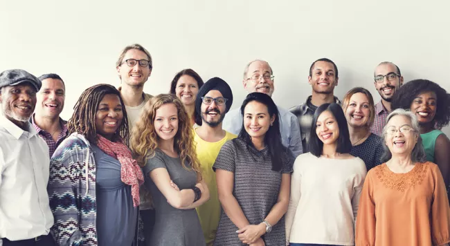 Group of people standing together