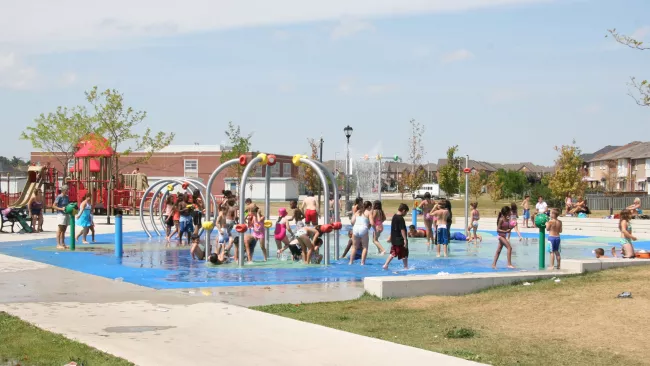 Vaughan splashpad