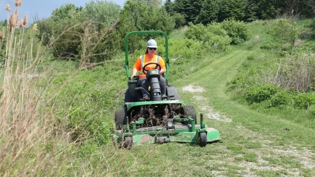 Grass cutting machine