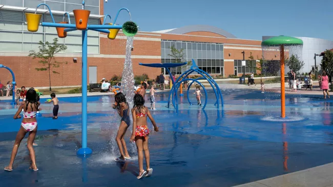 Splashpad in Vaughan