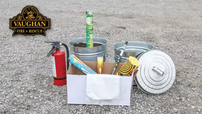 fireworks and everything you need to light them safely