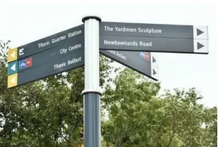 Install Wayfinding & Signage