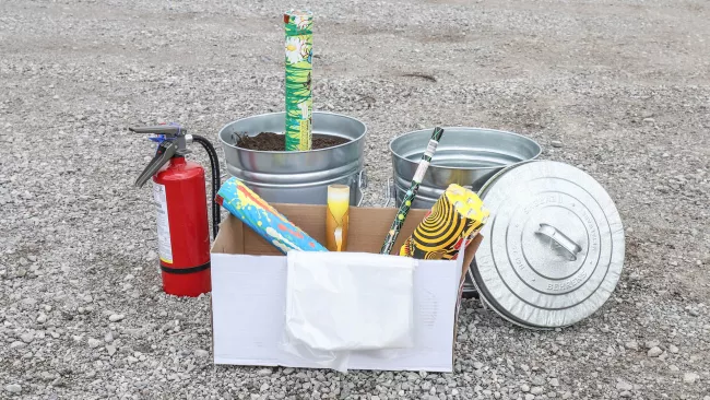 What you need to safely set off fireworks