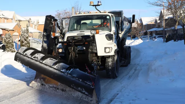 Vaughan snowplow