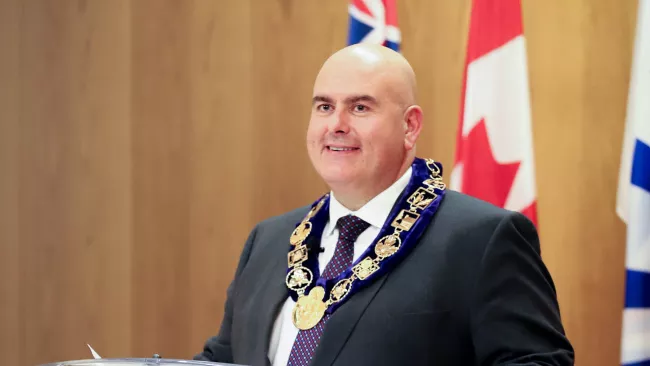 Mayor Steven Del Duca