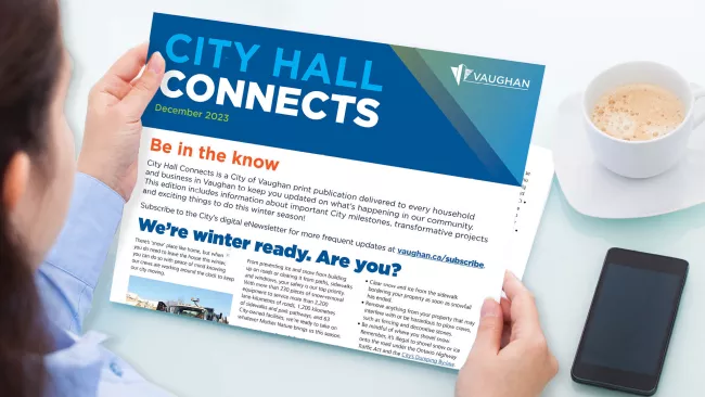 Check your mailbox… City Hall Connects is on its way!