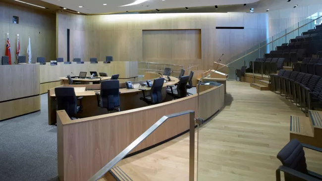 Vaughan Council Chambers