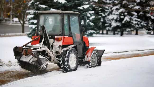 City of Vaughan sidewalk plow 