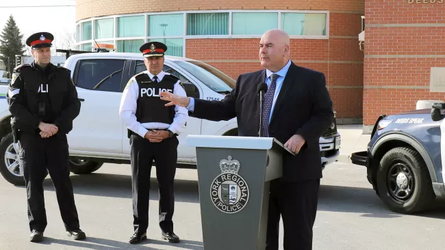 Mayor Del Duca with YRP