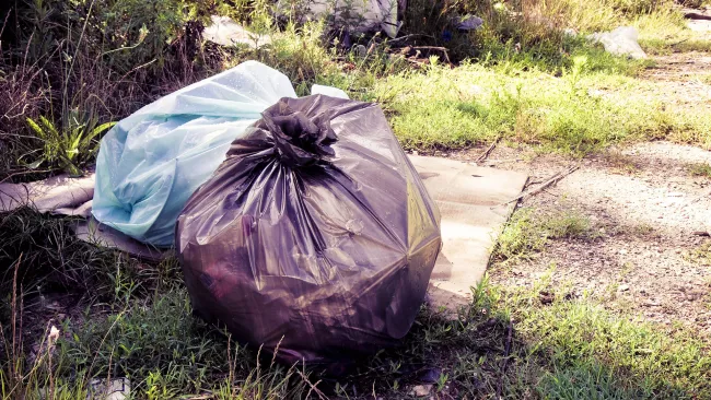 Put your trash where it belongs!