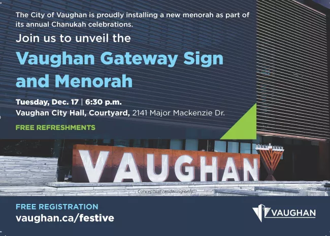 Vaughan Gateway Sign