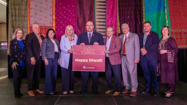 Vaughan celebrates Diwali!