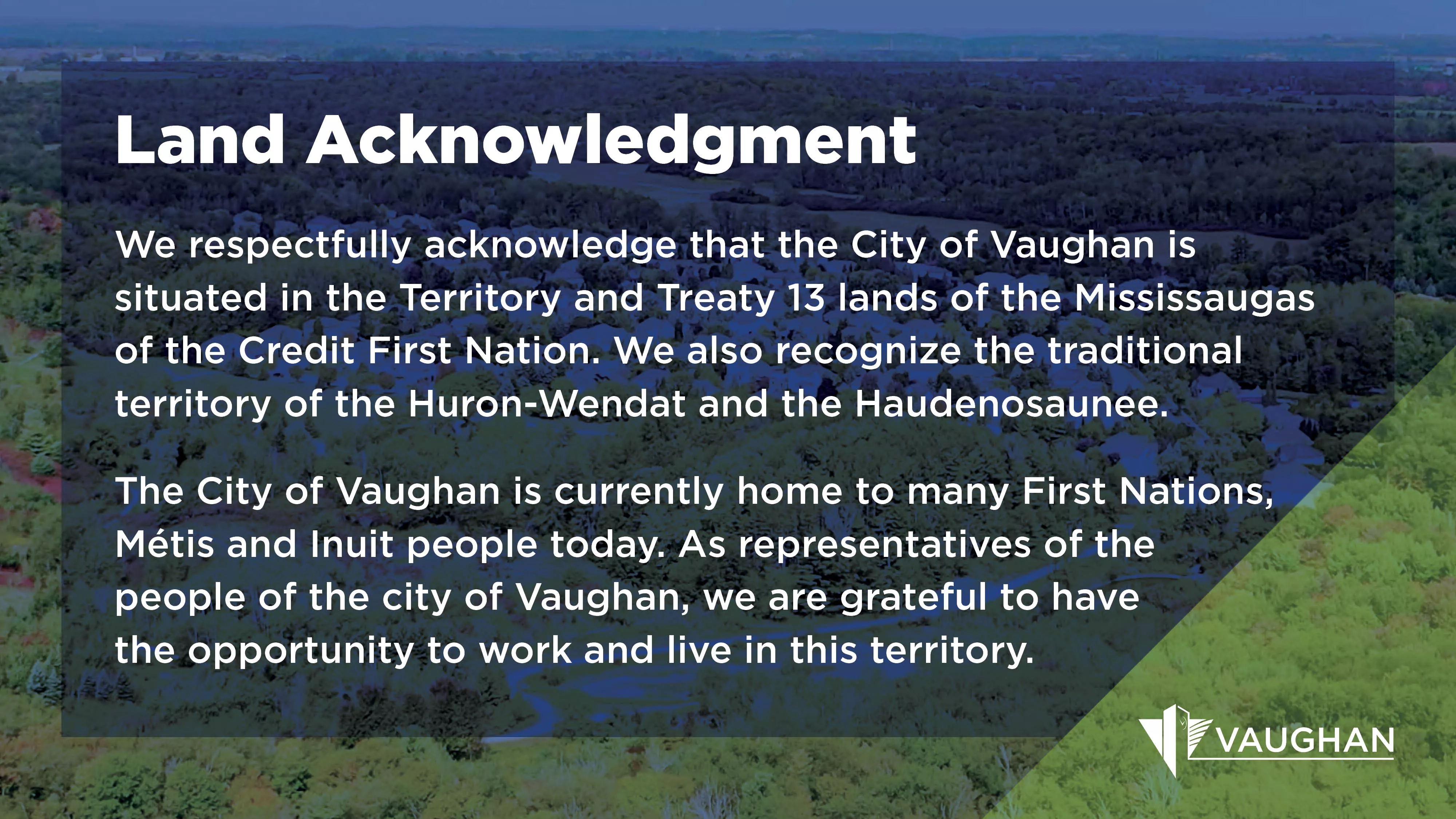 Land acknowledgment