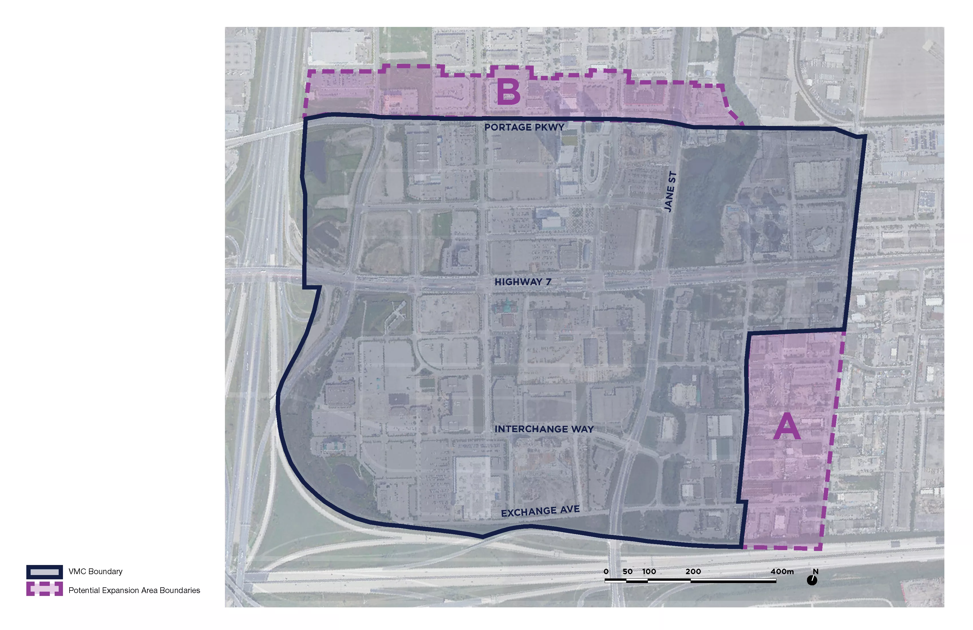 Image outlines the VMC SWM study area