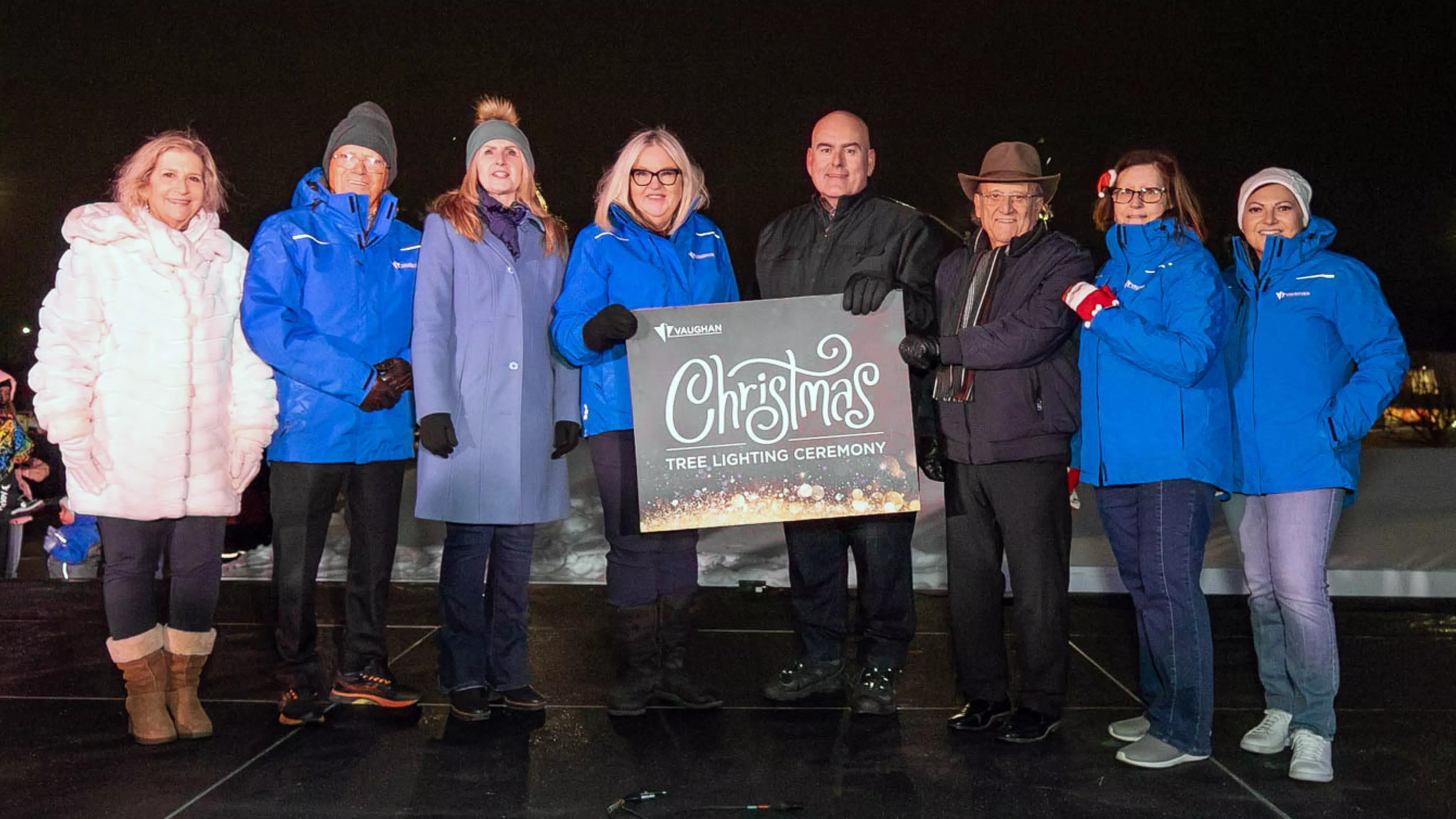 Vaughan City Hall shines bright for the holidays!